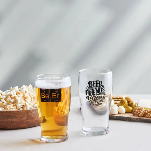 Karaca Bierglas Set, 454 ml