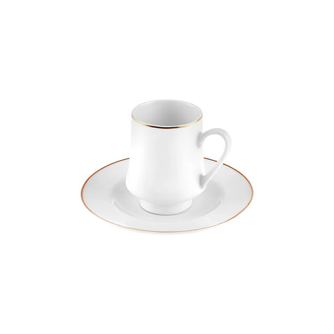 Karaca Runo Kaffeetassen-Set, 6 Personen, 100 ml