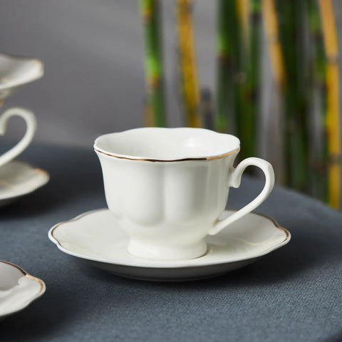 Karaca Bell Kaffeetassen-Set, 6 Personen, 90 ml