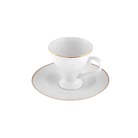 Karaca Biga Kaffeetassen-Set 6 Personen, 90 ml