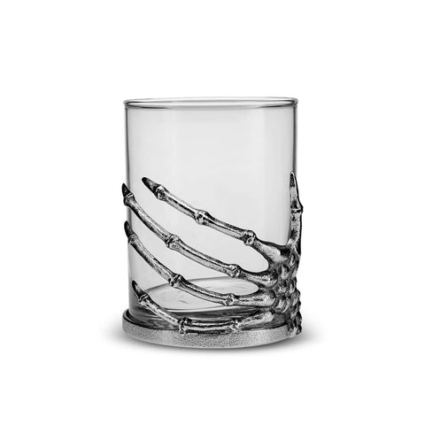 Karaca Halloween Knochen Trinkglas, 380ml,