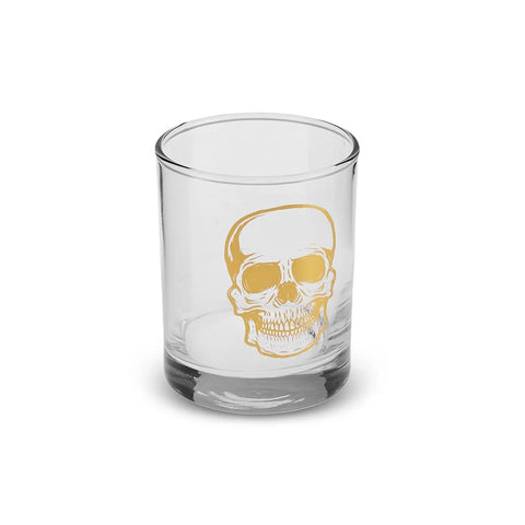 Karaca Halloween Schädel Trinkglas, 380ml