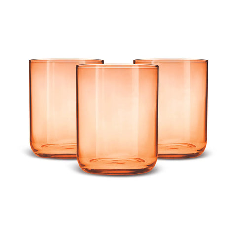 Karaca Salmon Glas Set, 3 teilig