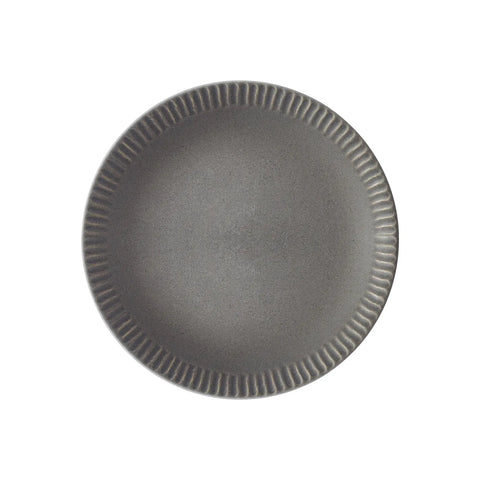 Karaca Sendai Handgemachtes Stoneware Geschirrset für 4 Personen, Grau, 20 teilig