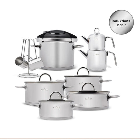 Karaca Platinum Kochtopf Set Mitgift