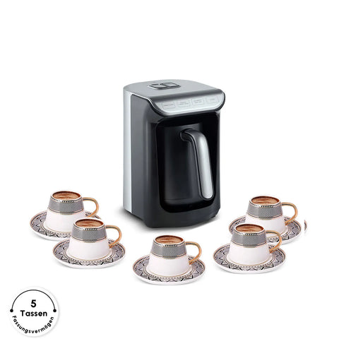 Karaca Hatır Kaffeemaschine mit Röstfunktion Space Gray