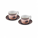 Karaca Elephant Teetassen Set für 2 Personen, 220 ml
