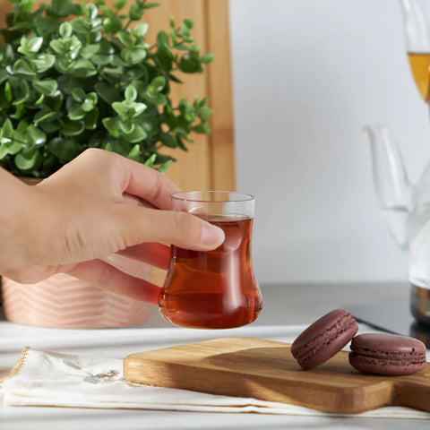 Karaca Touch Einfaches Teeglas, 155 ml