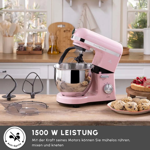 Karaca Mastermaid Chef Pro Doppelarm Küche Chef 1500 W Rosa