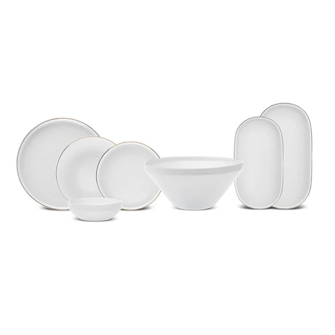 Karaca Streamline Saturn Geschirrset 4 Personen, 19 teilig