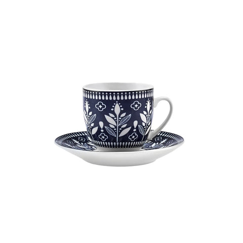 Karaca Peyker Kaffeetassen-Set für 6 Personen, 85 ml
