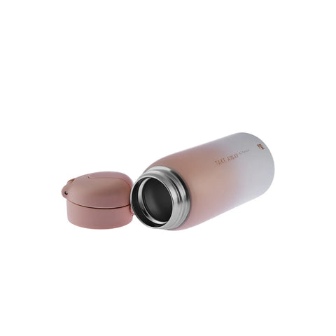 Karaca Skyfall Stahl Auslaufsichere Thermoskanne 350 ml Rosa