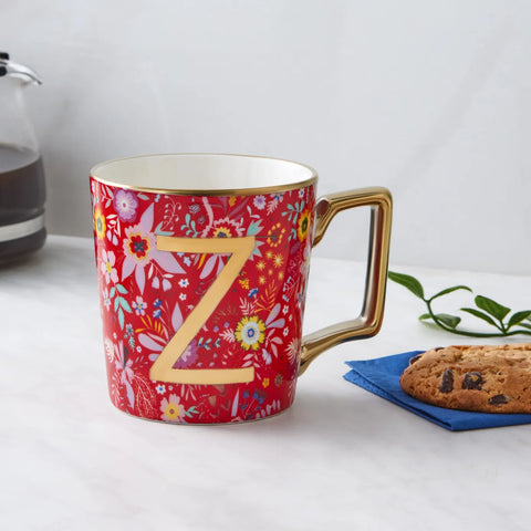 Karaca Flower Z Buchstabe Becher 350 ml