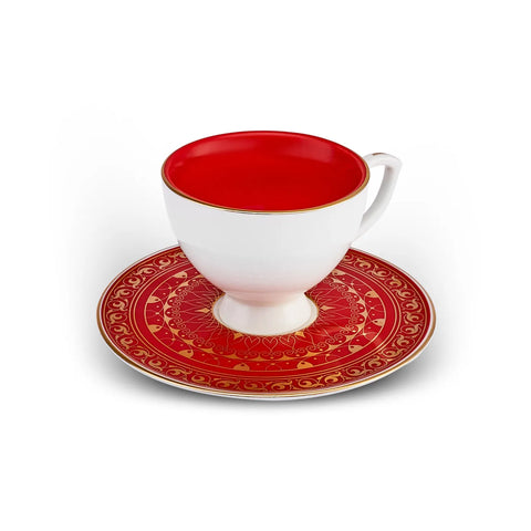 Karaca Republik Jahrhundert Egemen Kaffeetassen-Set für 2 Personen, 80 ml