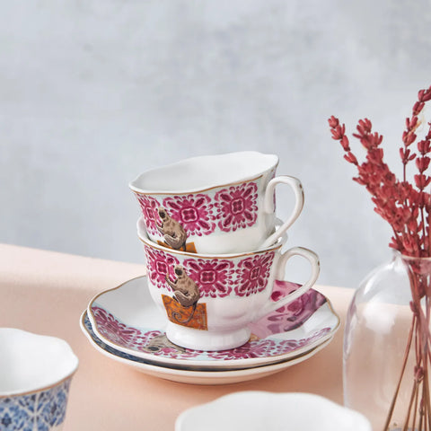 Karaca Madagaskar Kaffeetassen-Set, 6 Personen, 80 ml
