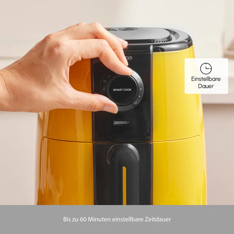 Karaca Smart Cook Airfryer, Ananas Gelb