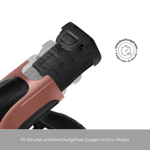 Karaca Vantuz Power Force Max 2 in 1 Rosegold Akku Staubsauger Staubsauger