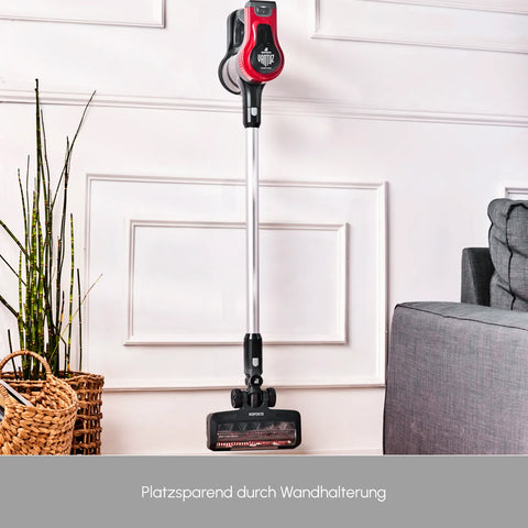 Karaca Vantuz Power Force Akku Staubsauger Standstaubsauger, Rot, 350W