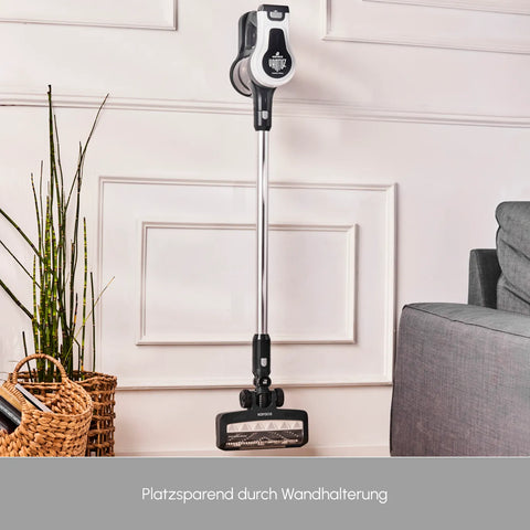 Karaca Vantuz Power Force Akku Staubsauger Standstaubsauger, Weiß