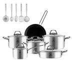 Karaca Sophia Kochgeschirr-Set, 16 Teilig, Service-Set Geschenk
