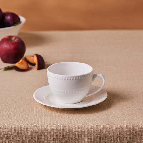 Karaca Cody Teetasse und Untertasse 220 ml