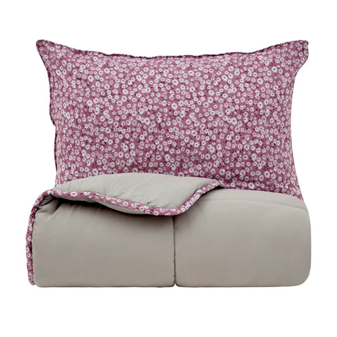 Karaca Elie Doppel Bettdecken Set, Grün, 200x200, 50x70 cm