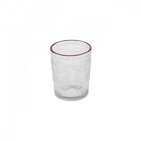 Karaca Sunflower Wasserglas, 6 Teilig, Gold