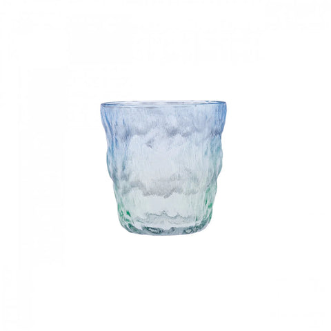 Karaca Gletscherwasser Glas, Blau Grün, 287 ml