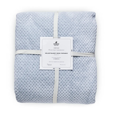 Karaca Pearl Baby Fleece Wellsoft Einzel Decke, Blau