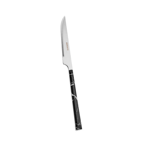 Karaca Leda Besteck Set für 6 Personen, 36 Teilig, Schwarz