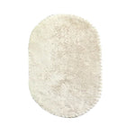Karaca Roundie Badematte, Baumwolle, Hellgrau, 60x90 cm