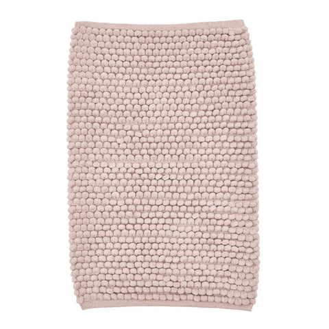 Karaca Bubbles Badematte, Chenille, Rosa, 50x80 cm