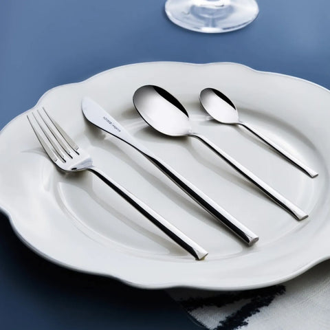 Karaca Liza Elegance 84-teiliges Besteckset für 12 Personen mit Box