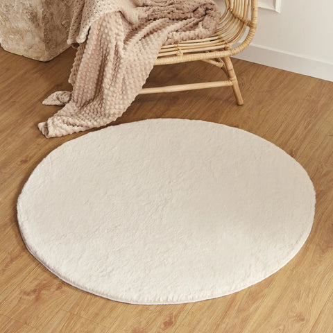 Kaşmir Halı 7/24 Cosy Premium, Beige, 120x120 cm