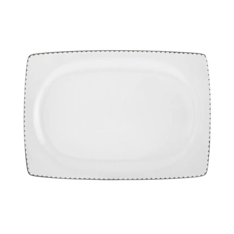 Karaca Glow 12 Personen Geschirrset, 57 Teilig, New Generation Bone