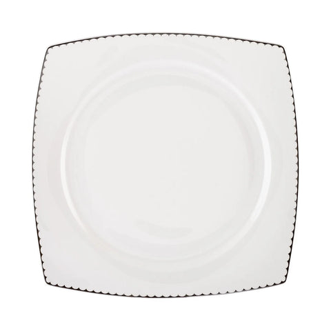 Karaca Glow 12 Personen Geschirrset, 57 Teilig, New Generation Bone