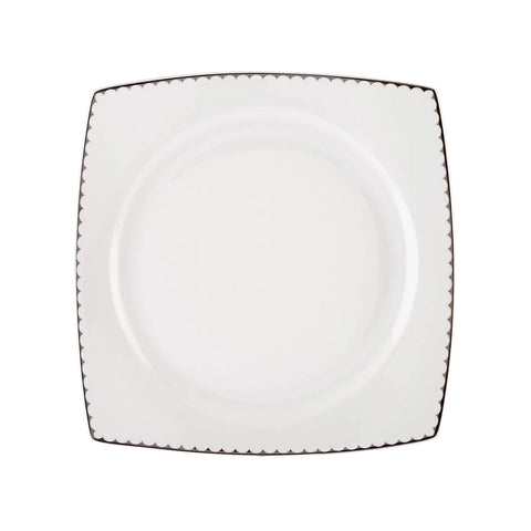 Karaca Glow 12 Personen Geschirrset, 57 Teilig, New Generation Bone