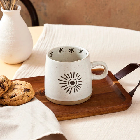 Karaca Mond & Sonne Tasse Set, 2 Teilig