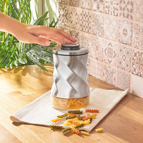 Karaca Tottori Inox Vakuum Behälter, Glas, Klein