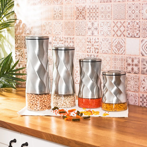 Karaca Tottori Inox Vakuum Behälter, Glas, Klein