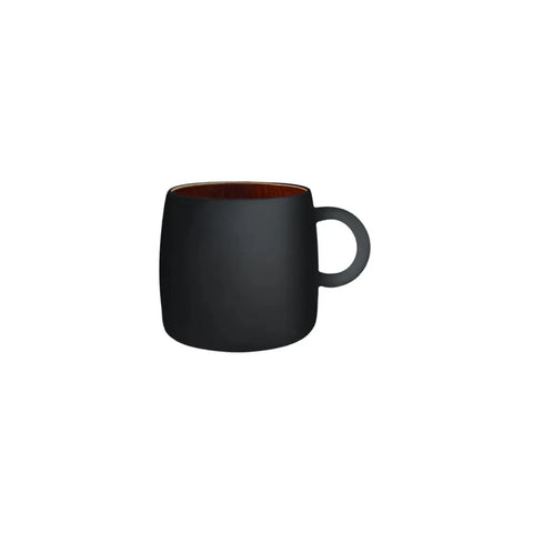 Karaca Galactic Reactive Glaze Tasse Set für 2 Personen, 2 Teilig, Schwarz