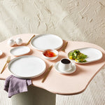 Karaca Streamline Meridian 6 Personen Frühstücksset und Servierschalen, 34 Teilig, Gold