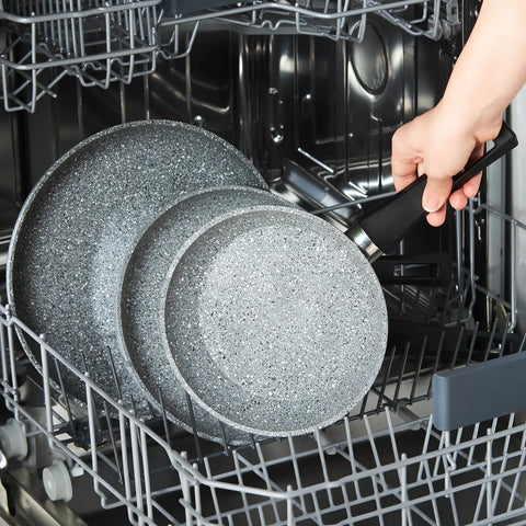 Karaca Gris Induktion Biogranit Pfannenset, 3 Teilig 