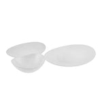 Karaca White Pure Geschirrset für 4 Personen, 12 Teilig, Opal Glas