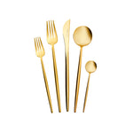 Karaca Jupiter Mattgold Besteck-Set, 30 Teilig