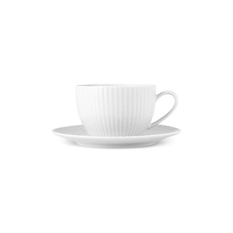 Karaca Seashell Zephyt Teetasse für 6 Personen, Hellgrau, 200 ml