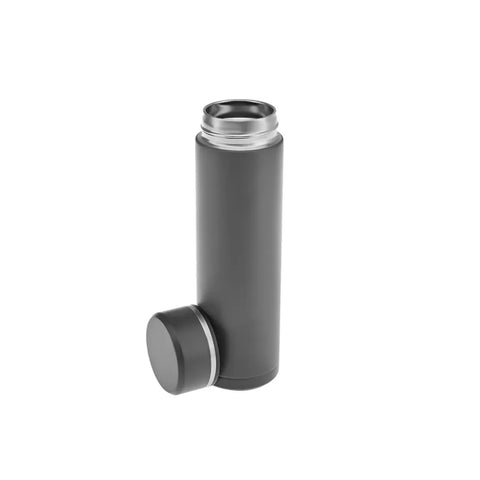 Karaca Stark Edelstahl Thermoskanne, 500ml, Grau