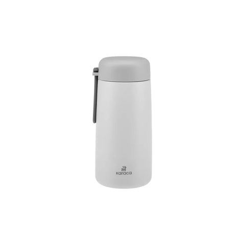 Karaca Remus Edelstahl Thermoskanne, 270ml, Weiß