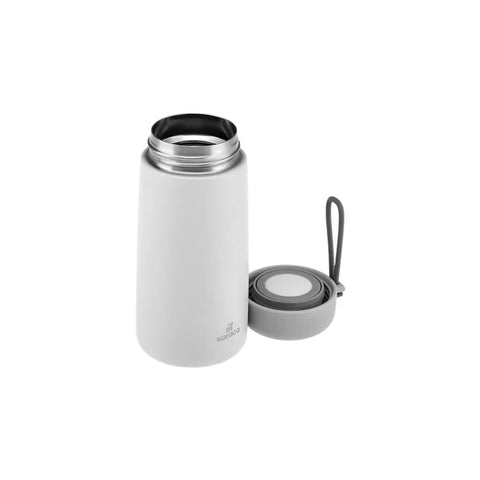 Karaca Remus Edelstahl Thermoskanne, 270ml, Weiß