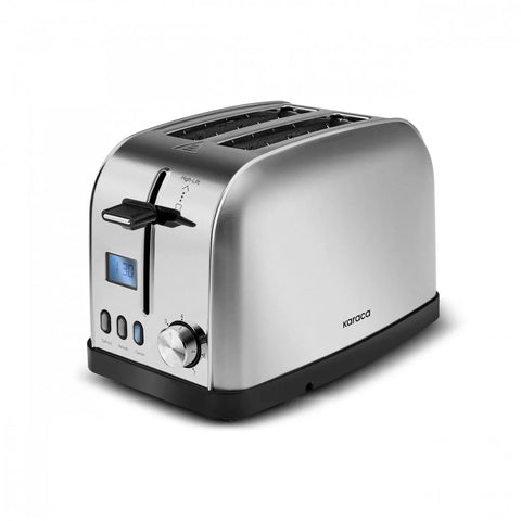 Karaca Inox Brot Toaster mit Led-Zeitanzeige, 950W